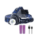 LumiTrail – Wiederaufladbare LED-Stirnlampe mit Zoom-Fokus und wasserdichtem Outdoor-Design