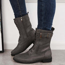 Belinda – Bequeme rutschfeste Schuhe mit seitlichem Reißverschluss