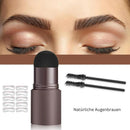 BrowGlam - Augenbrauenstempel Kit für perfekt geformte und definierte Brauen mit Pinseln