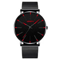 Anton – Einzigartige rundem Zifferblatt Uhr mit  verstellbarem Armband
