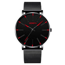 Anton – Einzigartige rundem Zifferblatt Uhr mit  verstellbarem Armband