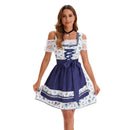 Frieda – Stylisches Oktoberfestkleid mit Schürze und verstellbarer Taille