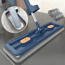CleanEase - 3 in 1 großer Flachmopp mit rotierendem Kopf für effiziente Reinigung