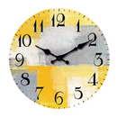 QuietTick – Moderne dekorative Wanduhr mit abstraktem Entwerfen und geräuschlosem Uhrwerk
