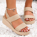 Julia - Bequeme Sandalen mit offener Spitze und rutschfester Sohle