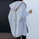 Tara - Weicher Eleganter Cardigan Mit Kapuze Pullover