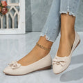 Gizela - Elegante flache Schuhe mit Schleife und rutschfester Sohle für Komfort