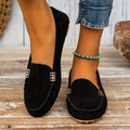 Alwin - Leichte Wildlederschuhe mit flacher rutschfester Sohle