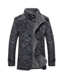 Armin - Langärmelig Pelz Gefüttert  Jacke Mit Taschen
