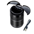 SmokeSeal – Smart Touch Autoaschenbecher mit USB Ladefunktion und Rauchclip