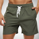 Walter – Leichte Kurze Hosen mit Kordelzug elastischem Bund und Taschen
