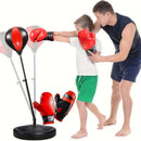 PunchPro – Verstellbarer Boxsack mit Handschuhen und stabilem Standfuß