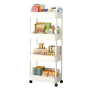 FlexNest – Rollbares mehrschichtiges Lagerregal für flexible platzsparende Organisation zu Hause