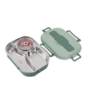 ThermoBox - Thermische Lunchbox mit Fächern und Suppenschüssel für frische Mahlzeiten