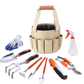 GrowEase – Vielseitige Gartentasche mit 10-teiligem Gartenwerkzeug-Set und vielen Taschen