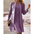 Alara – Zweiteiliges Lagen Set mit Langarm Cardigan und bequemer Passform