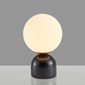 GlowNest – Moderne Tischlampe mit rundem Design und stabilem Sockel