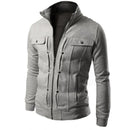 Ben - Warm Langärmelig Jacke Mit Reißverschluß