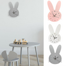 JoyClock – Kaninchen Abenteuer Wanduhr für Kinderzimmerdekoration
