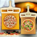 PeelMate – Schiebe Pizzaschaufel mit abnehmbarem Griff für sanftes Anheben und Servieren