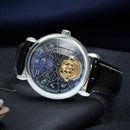 Jonas – Mechanische Uhr mit astronomischem Zifferblatt und verstellbarem Armband