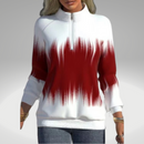 Paula – Lässiger Langarmpullover mit Reißverschluss