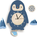 WildTime – Wanduhr mit künstlerischem Tierdesign für einzigartiges Dekor
