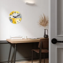 QuietTick – Moderne dekorative Wanduhr mit abstraktem Entwerfen und geräuschlosem Uhrwerk