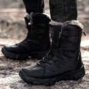 Carl - Warme Wasserdicht Rutschfest Pelz Schneestiefel