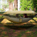 CampNest – Doppelhängematte mit Moskitonetz und Schnellöffnungsdesign