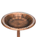 FeatherBowl – Dekoratives Vogelbad mit befüllbarem Boden für Gärten im Freien