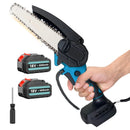 TreeMate – Einhand Mini Kettensäge mit Akku Power für schnelles und einfaches Holzschneiden