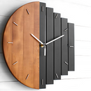 ClarityTime - Zeitlose stille Wanduhr für elegante Innenräume