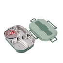 ThermoBox - Thermische Lunchbox mit Fächern und Suppenschüssel für frische Mahlzeiten