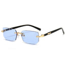 Gunther – Stylische rechteckige Sonnenbrille mit UV Schutz