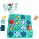 GearTracks - Puzzlespiel mit Blöcken und Autorennbahn für Problemlösungsspaß