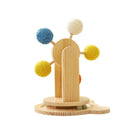 PawTastic - Stabiles Spielzeug mit Riesenrad-Design und Seil Kratzfläche für Katzen