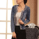 Erika – Stylische schmale Jacke mit langen Ärmeln und Taschen