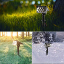 SolarGlow - Wasserdichte kabellose LED Solarstrahler für Wege und Gärten im Freien