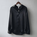 Celina – Langarmshirt mit Umlegekragen und Knopfverschluss