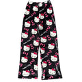 Aylin – Bequeme Hose mit elastischem Bund und Katzen Print