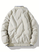 Felix - Langärmelig Baseball Kragen Jacke Mit Reißverschluß