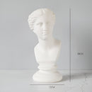 Athenica - Einzigartig Griechischer Harz Blumentopf Porträt Dekoration