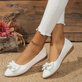 Gizela - Elegante flache Schuhe mit Schleife und rutschfester Sohle für Komfort