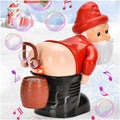 BubbleGiggle - Verspielt Weihnachtsmann Blase Figure für Festlicher Spaß