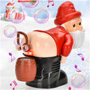 BubbleGiggle - Verspielt Weihnachtsmann Blase Figure für Festlicher Spaß