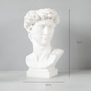 Athenica - Einzigartig Griechischer Harz Blumentopf Porträt Dekoration