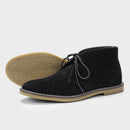 Anton - Schnürstiefel im Vintage Stil mit verstellbarem Kordelzug und rutschfester Sohle