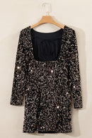 Mila – Stylisches Rundhals Minikleid mit langen Ärmeln