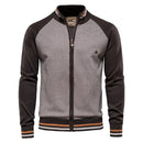 Karl - Bequeme Langärmelig Jacke Mit Reißverschluß